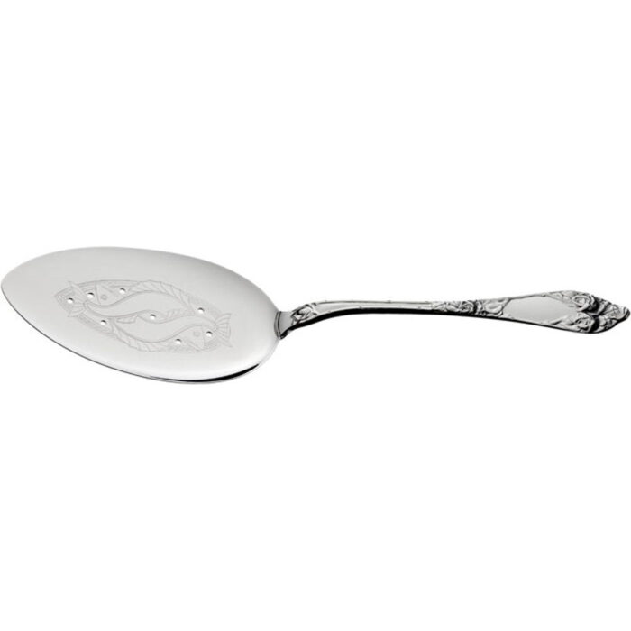 022032 Opphøiet Rose - Fiskespade sølv, 24,7 cm