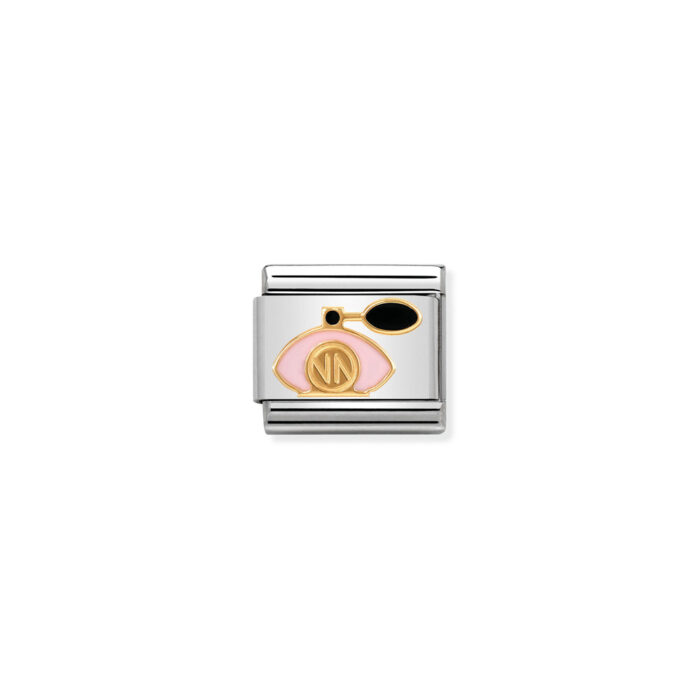 030285 13 01 Nomination - Composable Classic SYMBOLS steel, enamel and 18k gold Madame perfume