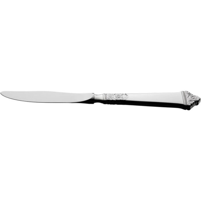031107 Liten spisekniv langt skaft 21,0cm sølv
