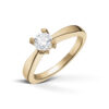 Diamonds by Frisenberg - Enstensring med hjerteklør - 0,50ct TW/SI