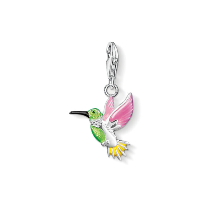 Thomas Sabo - Kolibri charm/anheng i sølv - Magic Garden