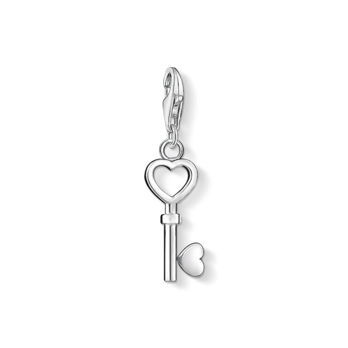 0888 001 12 1 Thomas Sabo - Hjertenøkkel charm/anheng i sølv - Symbols Thomas Sabo - Hjertenøkkel charm/anheng i sølv - Symbols