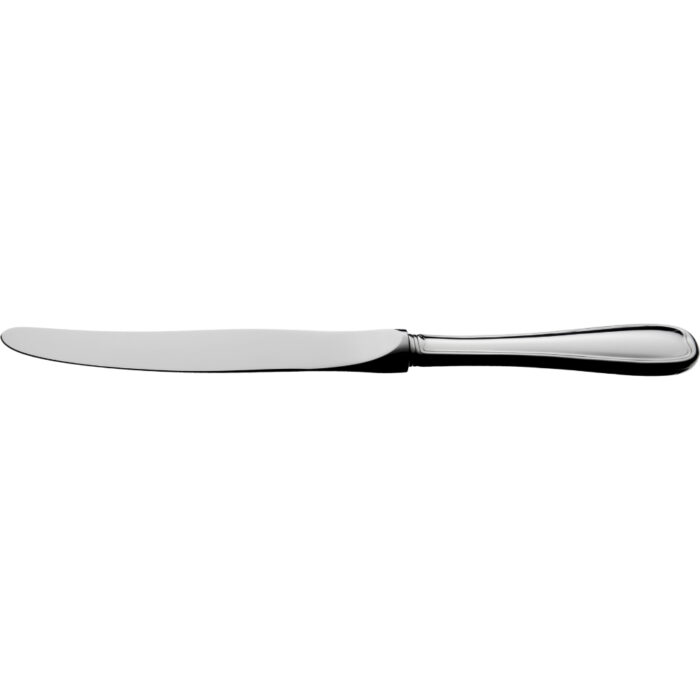 098004 Riflet - Stor spisekniv, sølvplett 23,50 cm