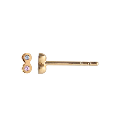 Stine A Jewelry - Two Candy Dots Earring Gold