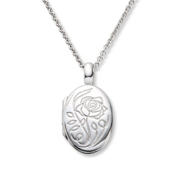 1664 390 Silver by Frisenberg - Medaljong smykke i sølv