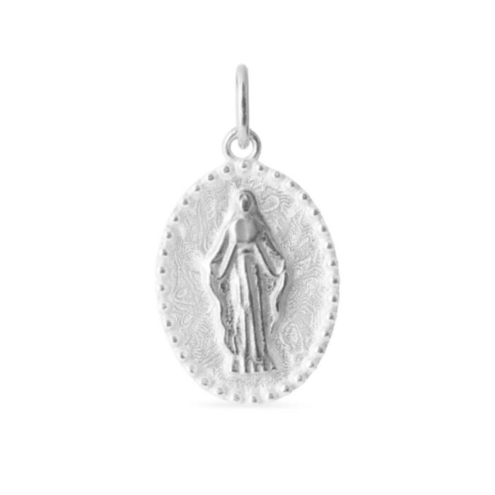 1844 1 1 680x680 1 Susanne Friis Bjørner - Anheng i forgyldt sølv med Madonnafigur