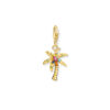 Thomas Sabo - Charm/anheng i forgyldt sølv, palme - Holiday