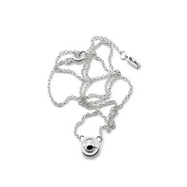 Efva Attling - Mini Planet Necklace - kjede i sølv