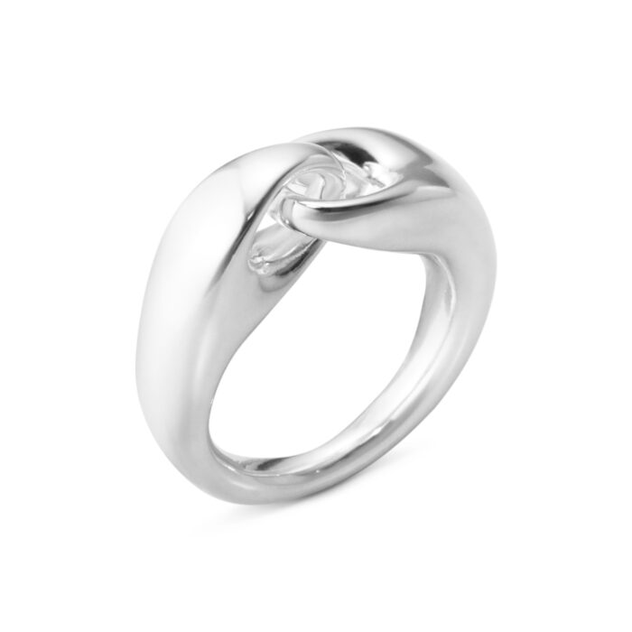 20001091 REFLECT RING 652A SILVER 1 Georg Jensen - Reflect small link sølvring