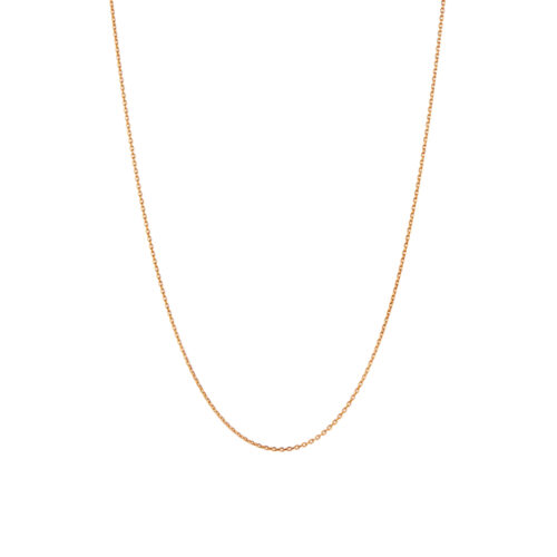 Stine A Jewelry - Plain Pendant Chain Short Gold