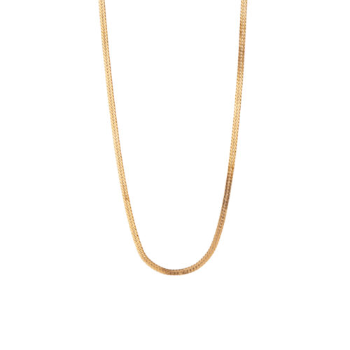 Stine A Jewelry - Short Snake Necklace Gold