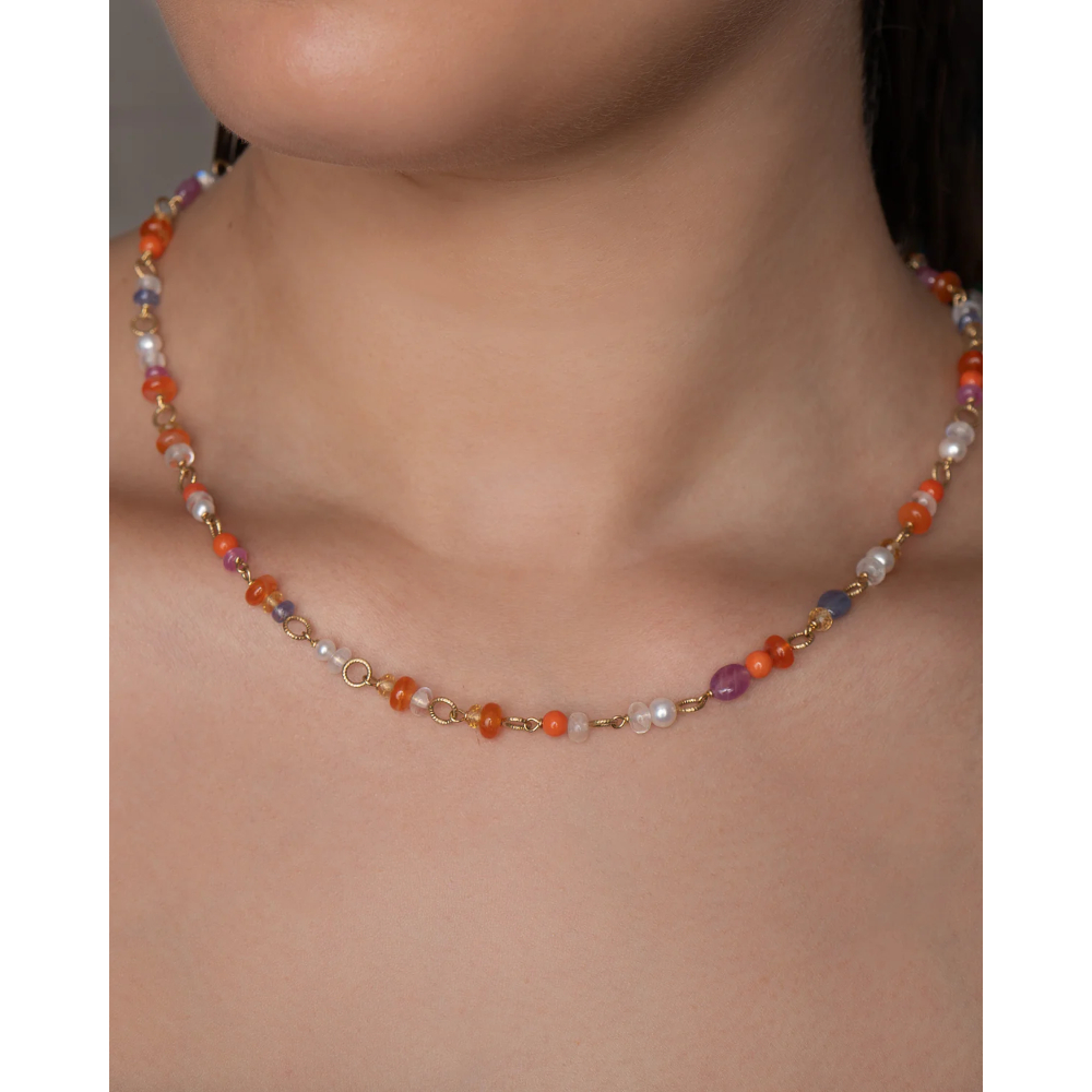 Dulong - Piccolo halssmykke i 18k gult gull - Wild Berry Dulong - Piccolo halssmykke i 18k gult gull - Wild Berry - Bilde 2