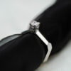 NC Christophersen - Fasettring i hvitt gull med diamant - 0,20 ct TW/SI - Bilde 3
