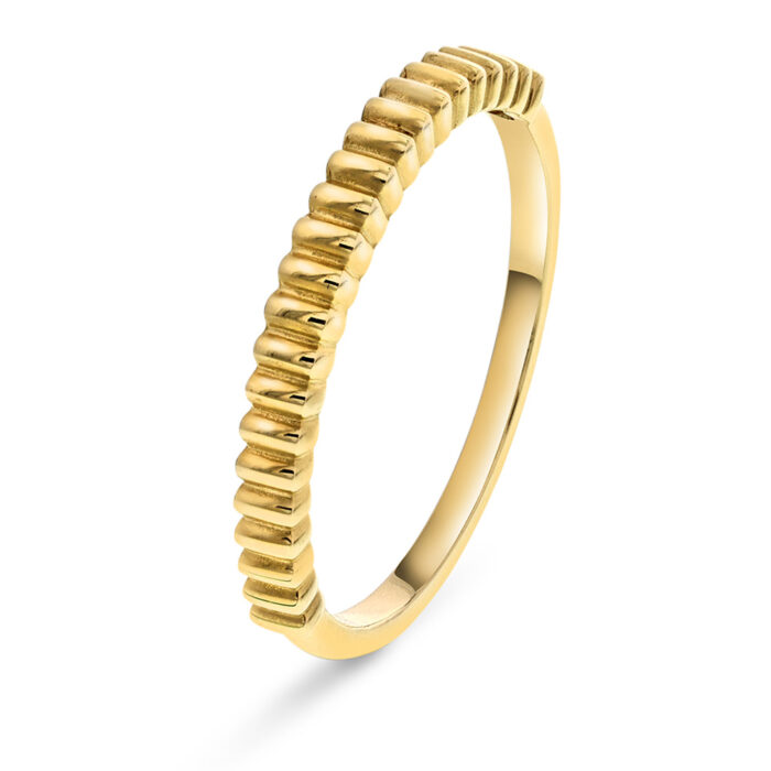 59640 PAN Jewelry - Ring i gult gull