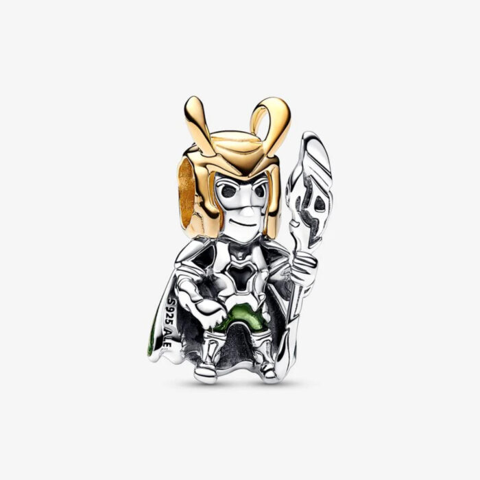 762764C01 RGB Pandora - Marvel Loki charm