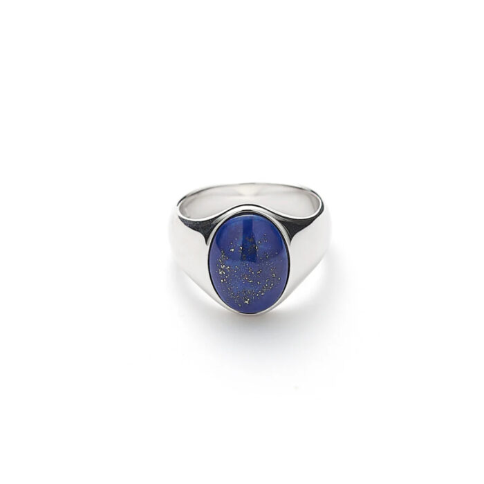 Alexander Lynggaard - Hope Oval Signet Ring - Lapis