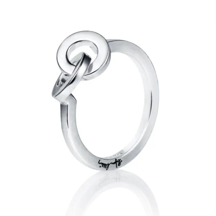 Efva Attling - You & Me ring i sølv