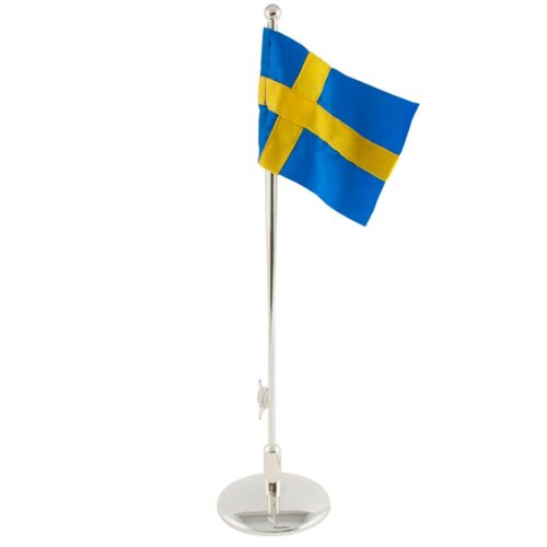 Haugrud Flaggstang m/svenskflagg H:33cm