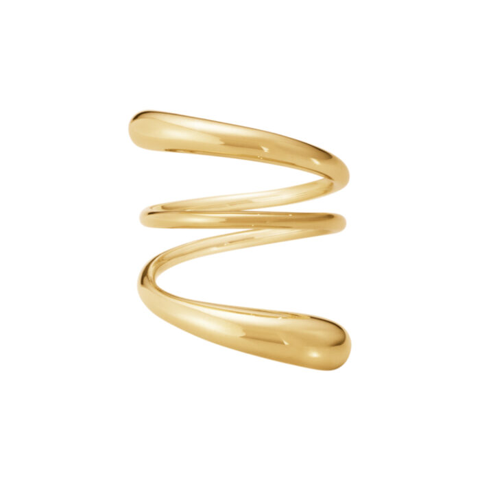 Georg Jensen – Mercy Twist ring i 18k gult gull