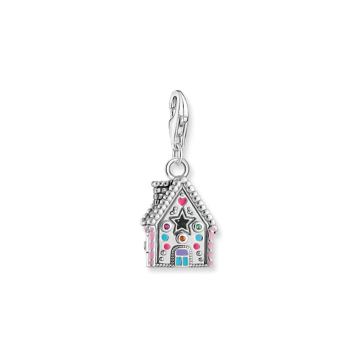 Thomas Sabo - Charm/anheng i sølv, pepperkakehus