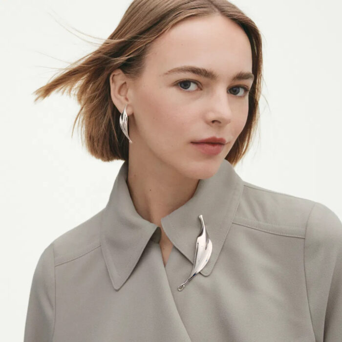 Georg Jensen Jewellery - Vivianna Torun brosje i sølv