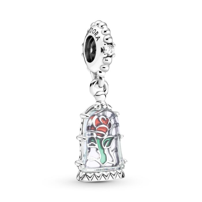 Pandora - Disney Beauty and the Beast Enchanted Rose Pendant Charm