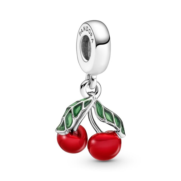 Pandora - Asymetrisk Cherry Hengende Charm