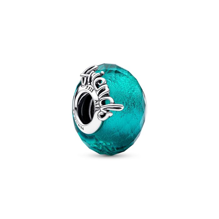 Pandora - Fasettslipt Muranoglass Vennskap Charm