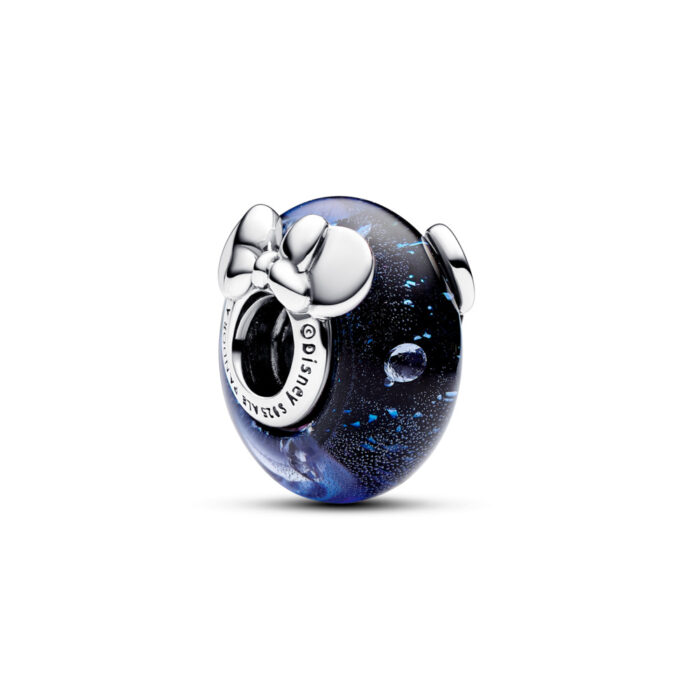 Pandora - Disney Mikke Mus og Minni Mus Blått Muranoglass Charm