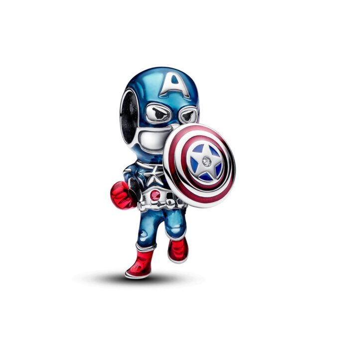 Pandora - Marvel The Avengers Captain America Charm