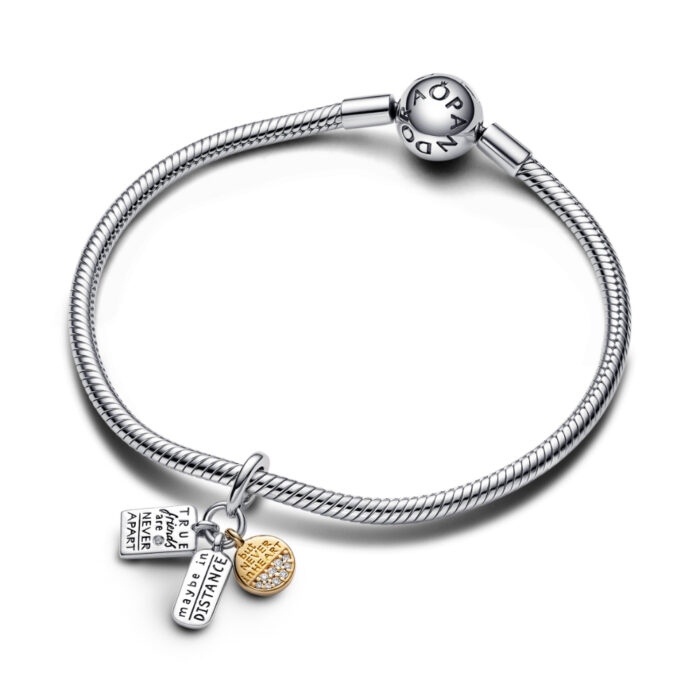 Pandora - Trippel Charm Vennskap