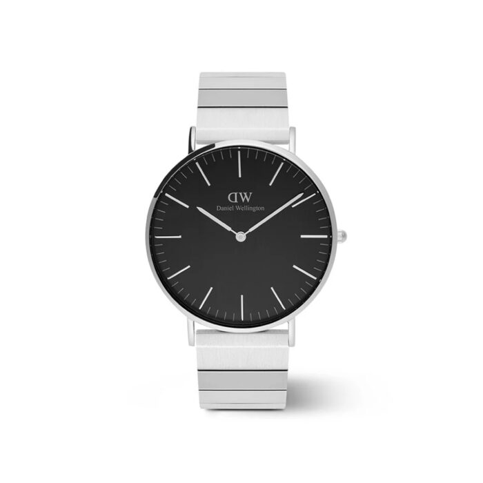 Daniel Wellington - Classic Piano Stål - Sort 40 mm