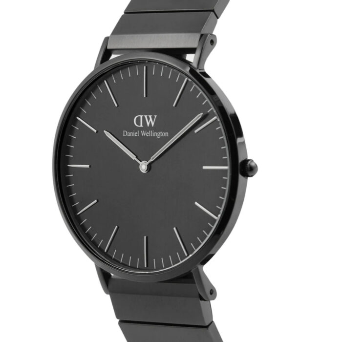 Daniel Wellington - Classic Piano Sort Stål - Sort 40 mm