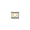 Nomination - COMPOSABLE CLASSIC LOVE IN STAINLESS STEEL WITH 18K GOLD (19_HEART WITH DOTS)