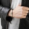 Nomination - COMPOSABLE CLASSIC HALLOWEEN IN STAINLESS STEEL WITH ENAMEL AND 18K GOLD (08_SKULL) - Bilde 4