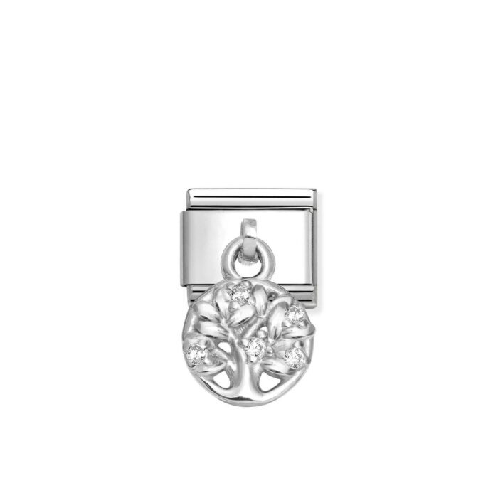 Nomination - COMPOSABLE CLASSIC CHARMS STAINLESS STEEL AND 925 STERLING SILVER (27_TREE OF LIFE)