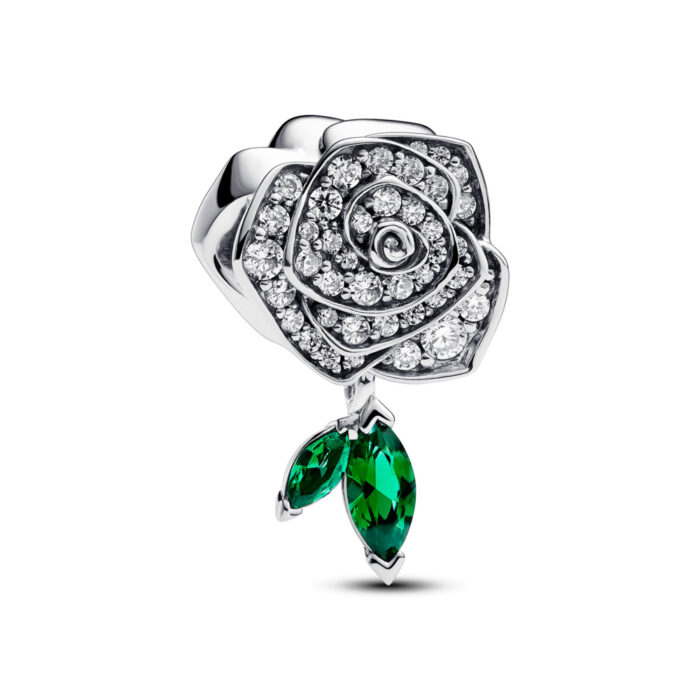 Pandora - Funklende Utsprunget Rose Charm