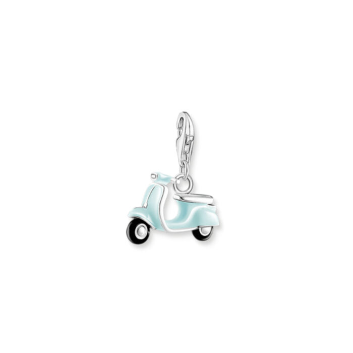 Thomas Sabo - Charm/anheng i sølv, turkis scooter