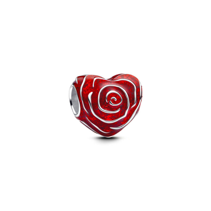 Pandora - Rose Hjerte Charm