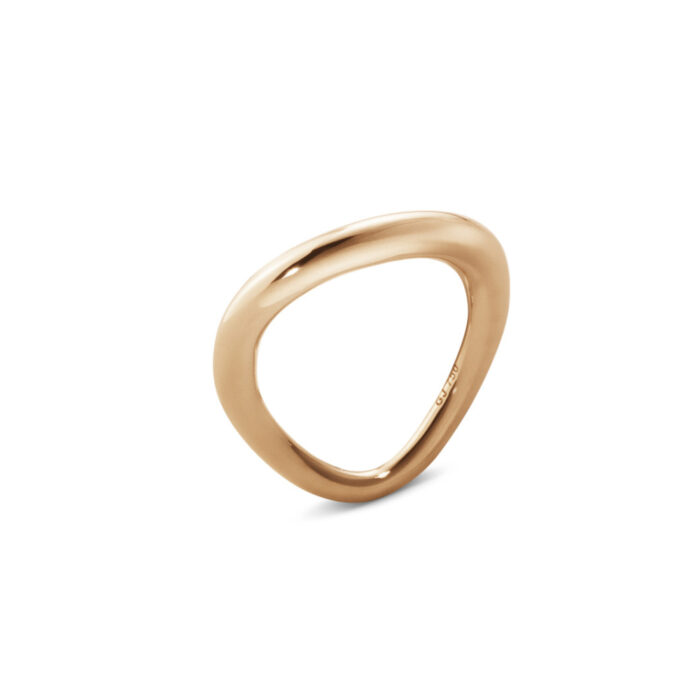 Georg Jensen - Offspring ring i rosègull