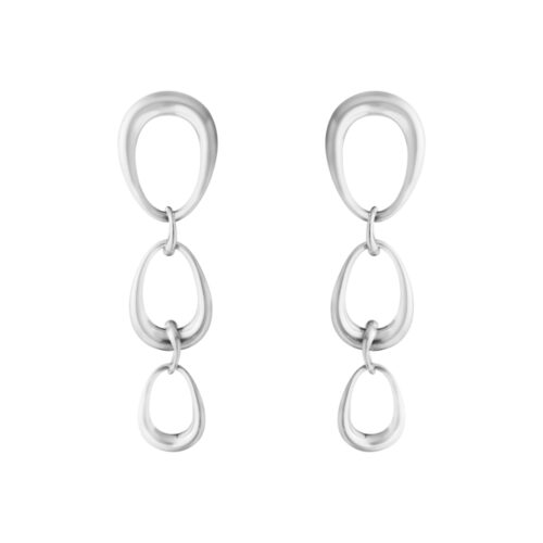Georg Jensen - Offspring øreringer i sølv