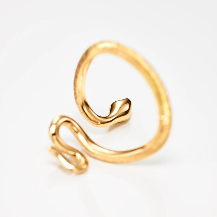 OLE LYNGGAARD COPENHAGEN  - Snakes Ring Mini - Bilde 5