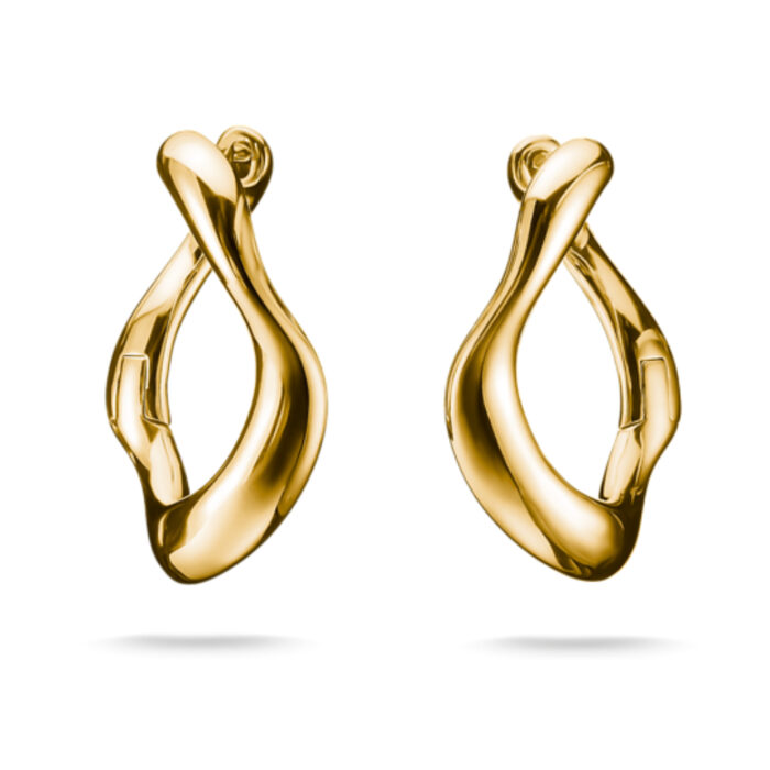 Thomas Sabo - Natural Beauty øreringer i forgylt sølv