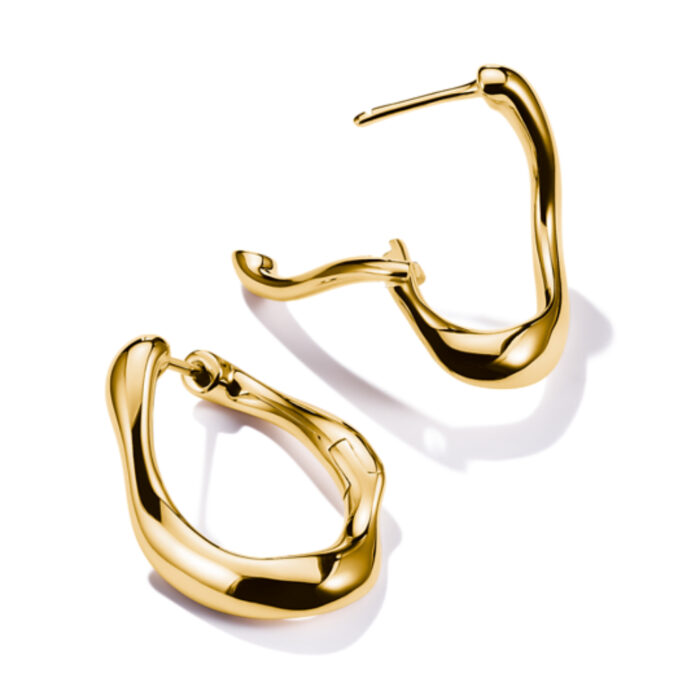 Thomas Sabo - Natural Beauty øreringer i forgylt sølv - Bilde 2