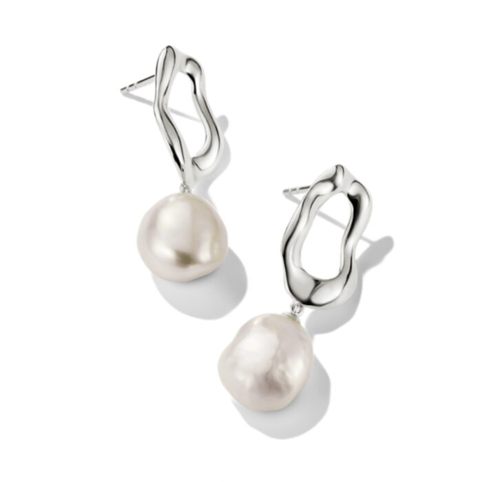 Thomas Sabo - Natural Beauty ørepynt i sølv med ferskvannsperle - Bilde 2