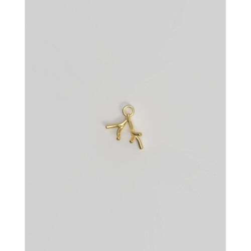 Josephine - Coral Charm Gold Plated