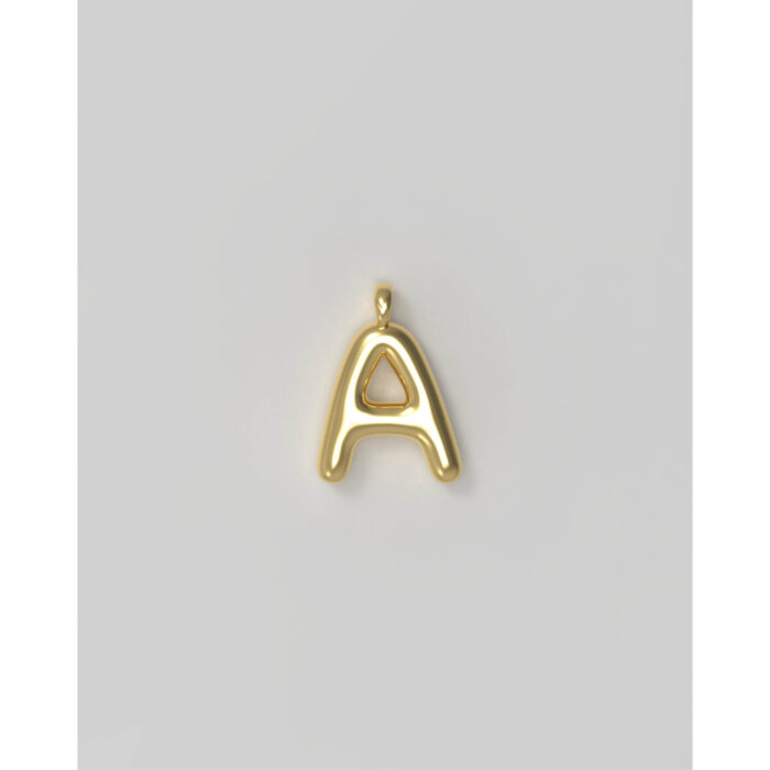 JOSEPHINE - Letter Charm Small Plated