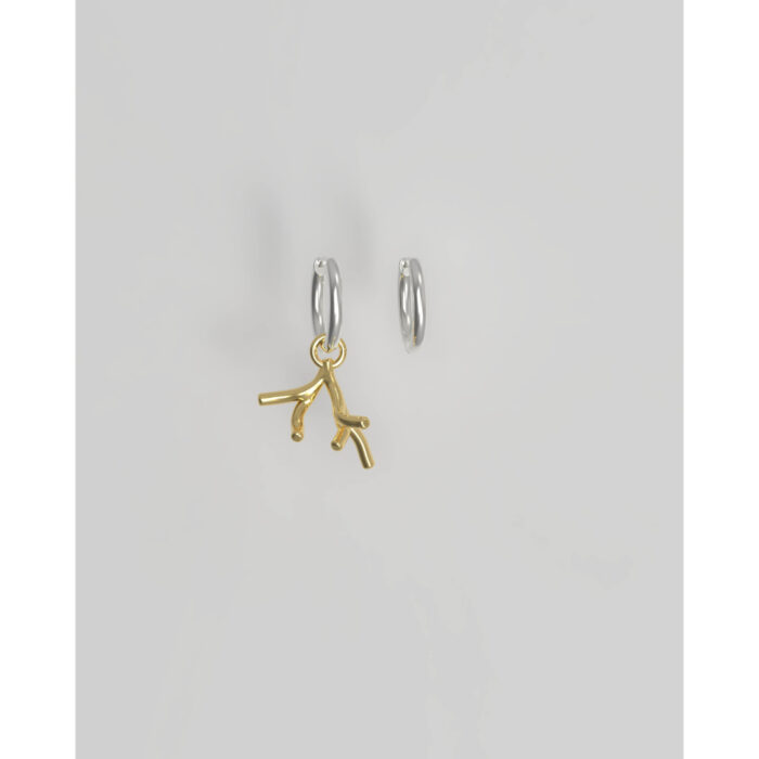 JOSEPHINE - Coral Charm Gold Plated - Bilde 6