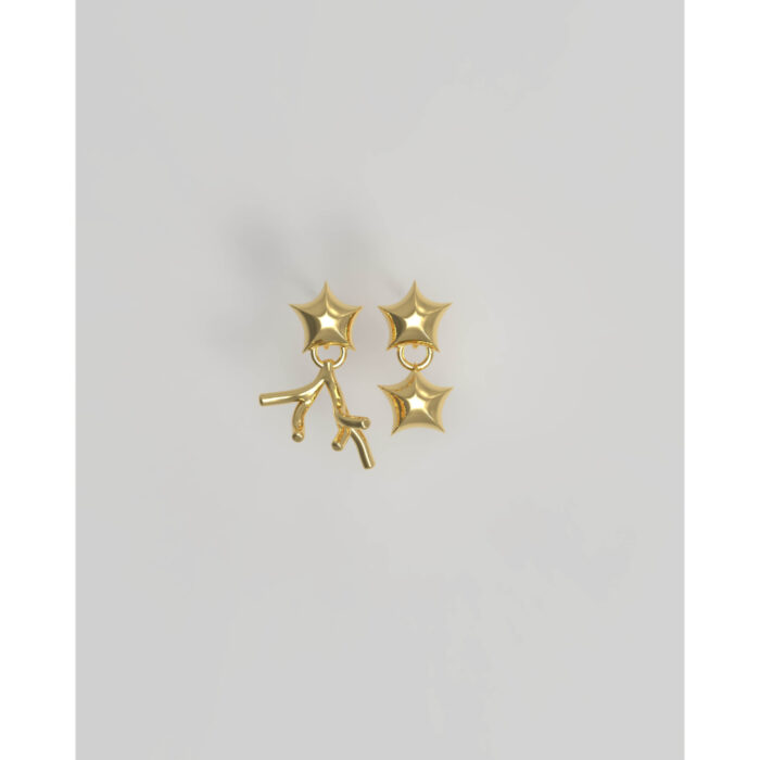JOSEPHINE - Coral Charm Gold Plated - Bilde 9