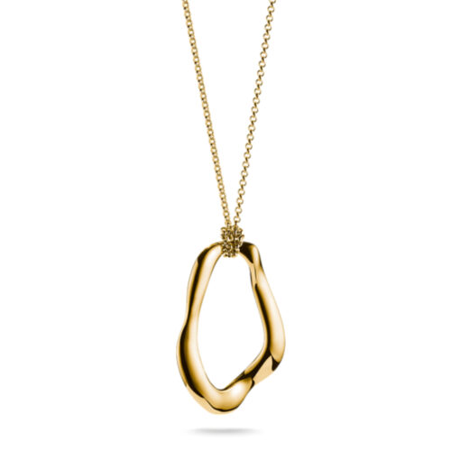 Thomas Sabo - Natural Beauty halssmykke i forgylt sølv